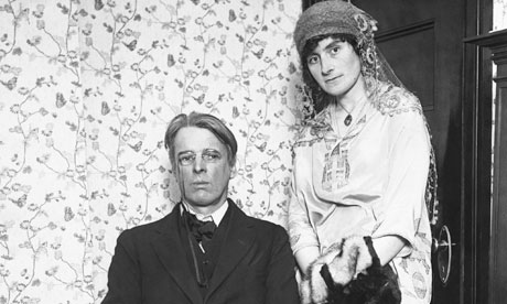 William Butler Yeats and his wife George, 1920s