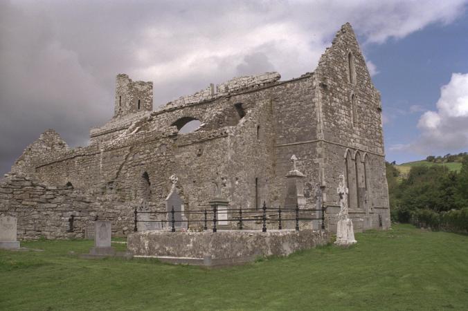 Corcomroe Abbey, Co. Clare, the setting for Yeats's The Dreaming of the Bones