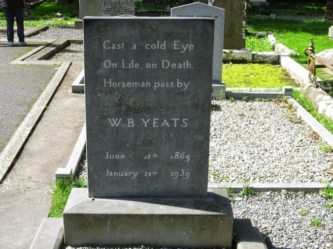 Yeats's grave at Drumcliff, Sligo